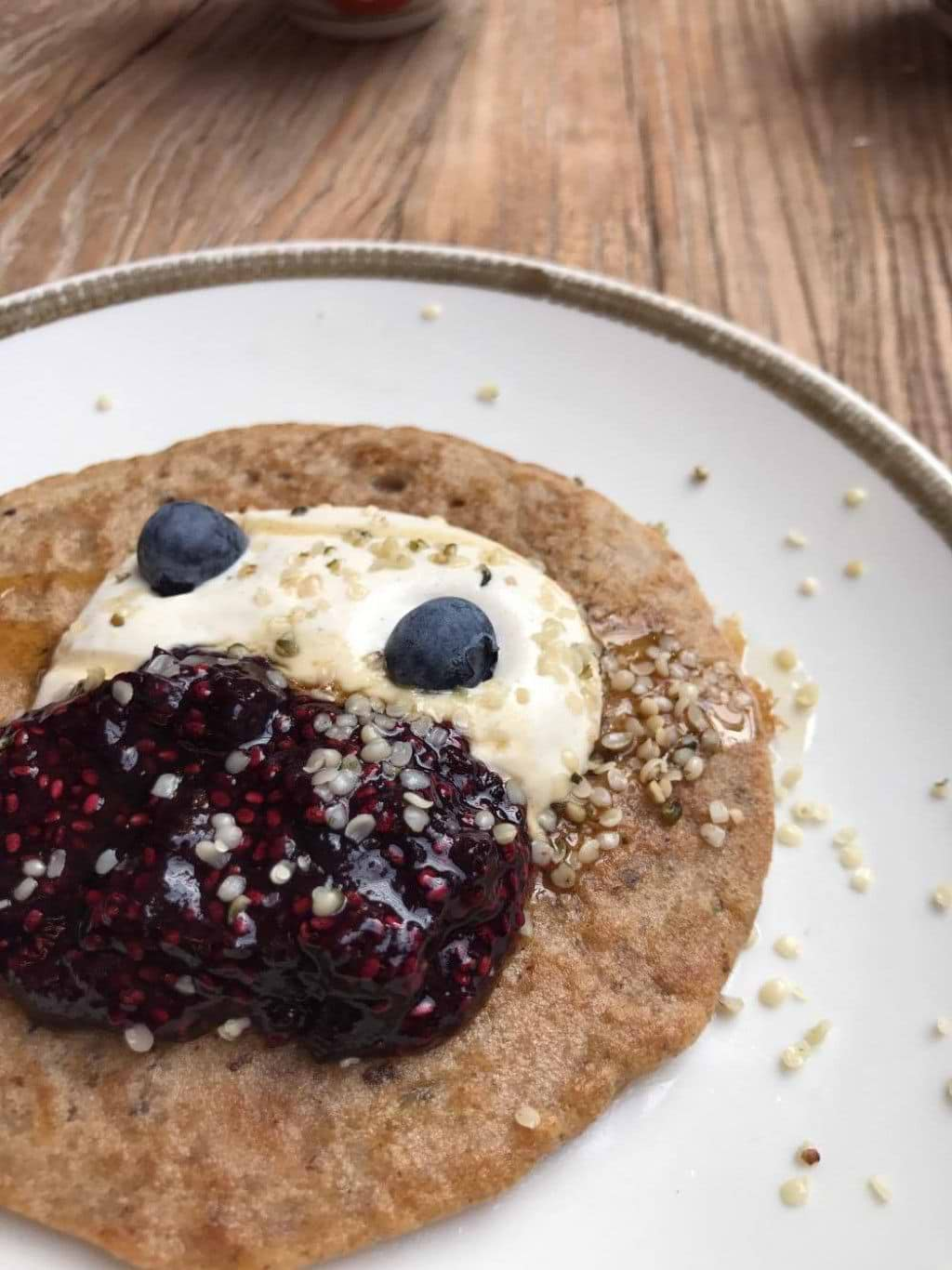 Les pancakes gluten free de Martine Fallon