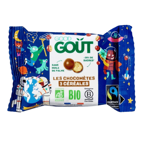 GOOD GOUT Billes soufflées au chocolat au lait