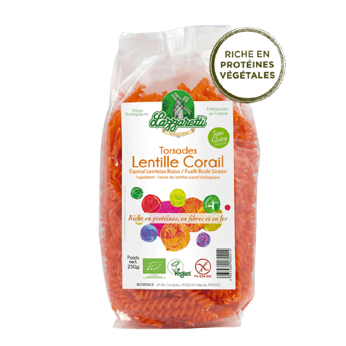 Twisted Lentils Coral