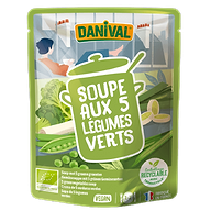 Groentesoep van 5 soorten groenten bio