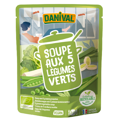 5 Green Vegetable Soup Organic