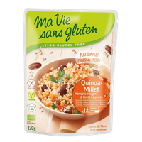 Quinoa Millet Red Beans Vegetables