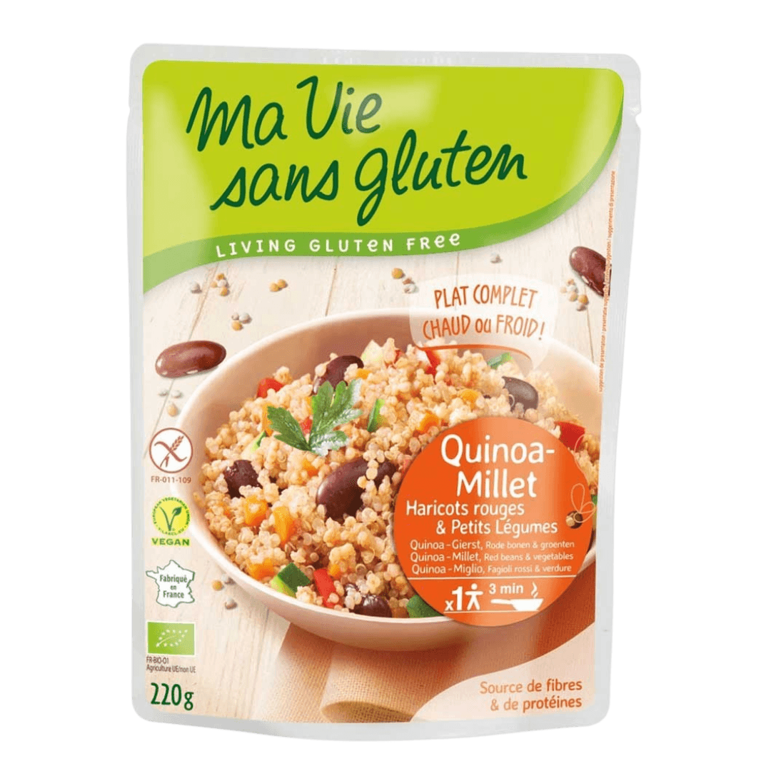 Quinoa Millet Red Beans Vegetables 0