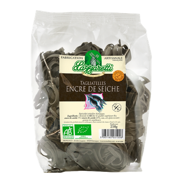 Squid Ink Tagliatelle Organic