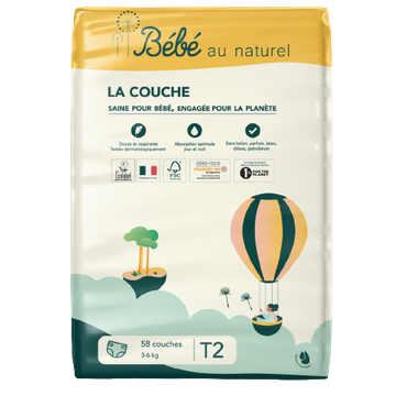 Eco Diapers T2 (3-6 Kg)