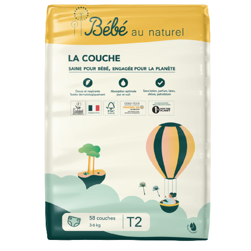 Couches T 2 Pack Eco (3-6 kg) 0