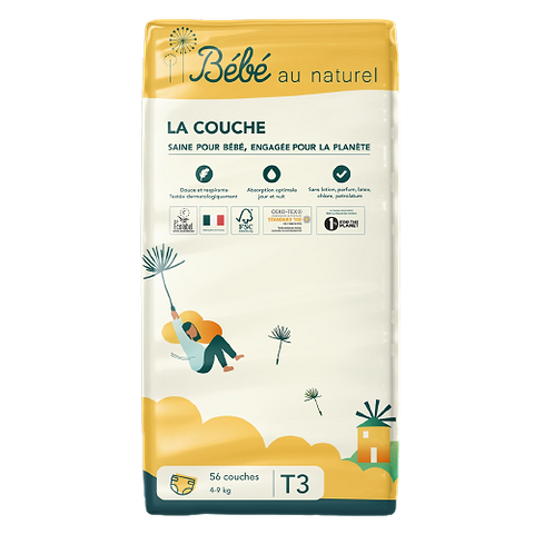 Eco Diapers T3 (4-9 kg)