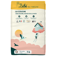 Couches T 4 Pack Eco (7-18 Kg)