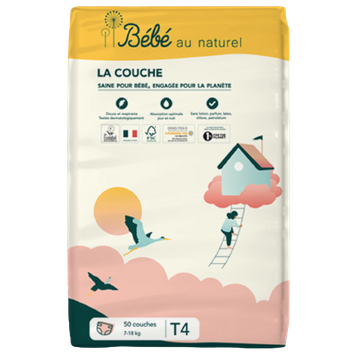 Couches T 4 Pack Eco (7-18 Kg)