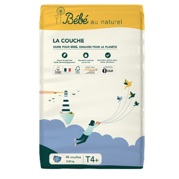 Couches T 4+ Pack Eco (9-20 Kg)