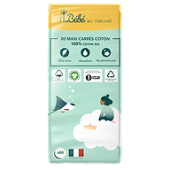 Maxi Carrés 100% Coton bio