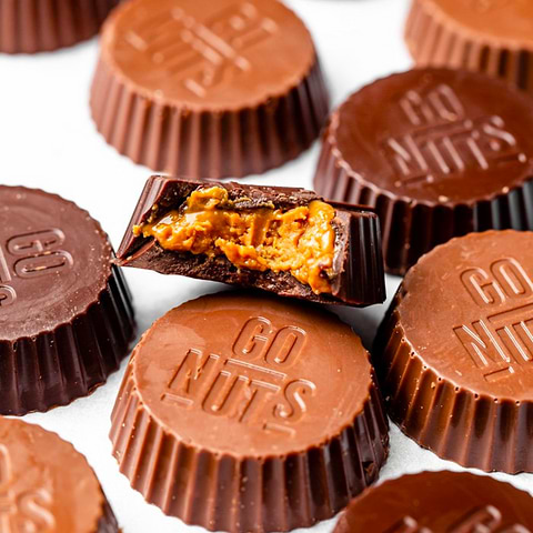 Peanut Butter Dark Chocolate Cups Organic