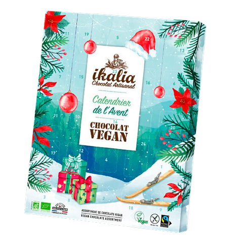 Calendrier Avent 2023 pure veganistische chocolade
