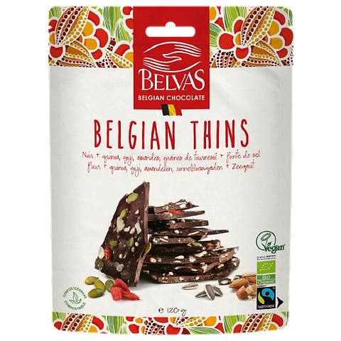 Dark Chocolate Goji Thins