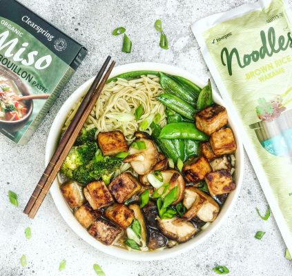 Ramen au miso et au tofu