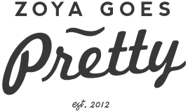 Zoya goes pretty
