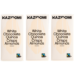 Vegan Witte Chocolade Quinoa Pakket Met Amandelen BIO
