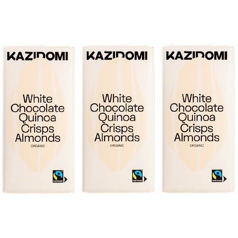 Vegan Witte Chocolade Quinoa Pakket met Amandelen