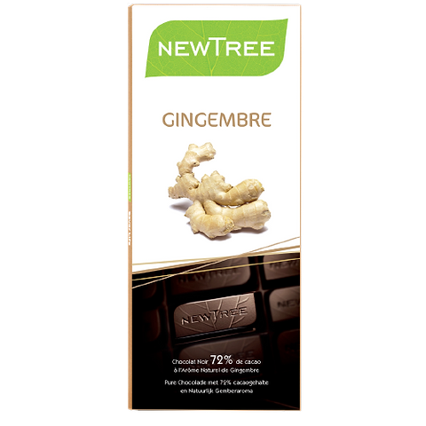 Chocolat Noir 72% Gingembre