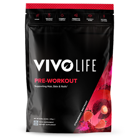Poudre Pre-Workout Fraise & Betterave DDM : 30/06/24
