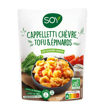 Geitenkaas Tofu Spinazie Cappelletti BIO