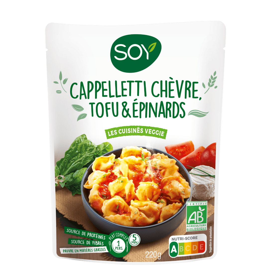 Geitenkaas Tofu Spinazie Cappelletti 0