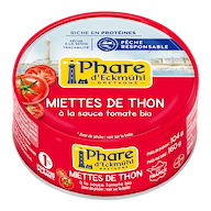 Listao-tonijnstukken in Tomatensaus 