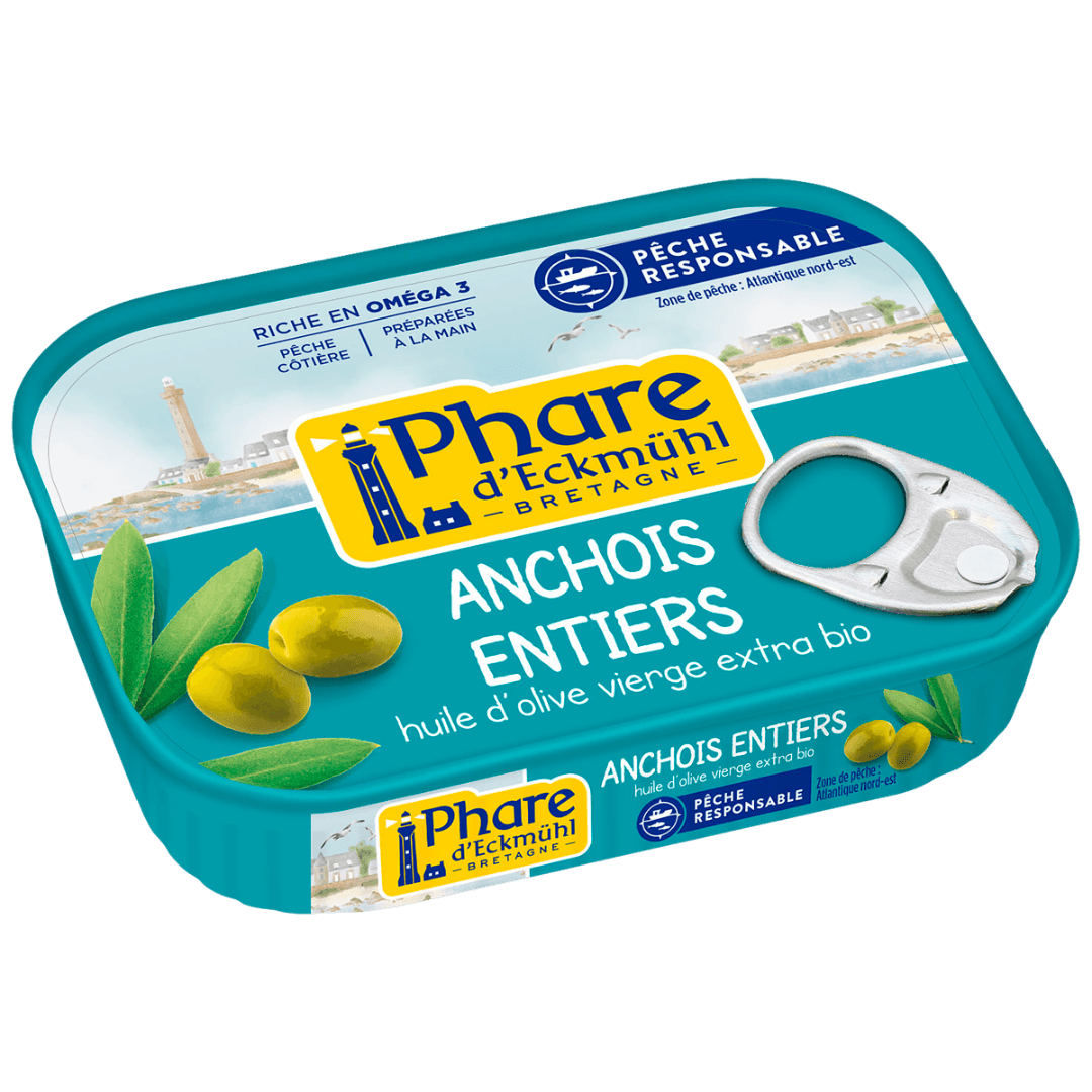 Anchois Entiers Huile Olive 0