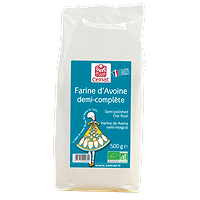 Semi-whole Oat Flour Organic