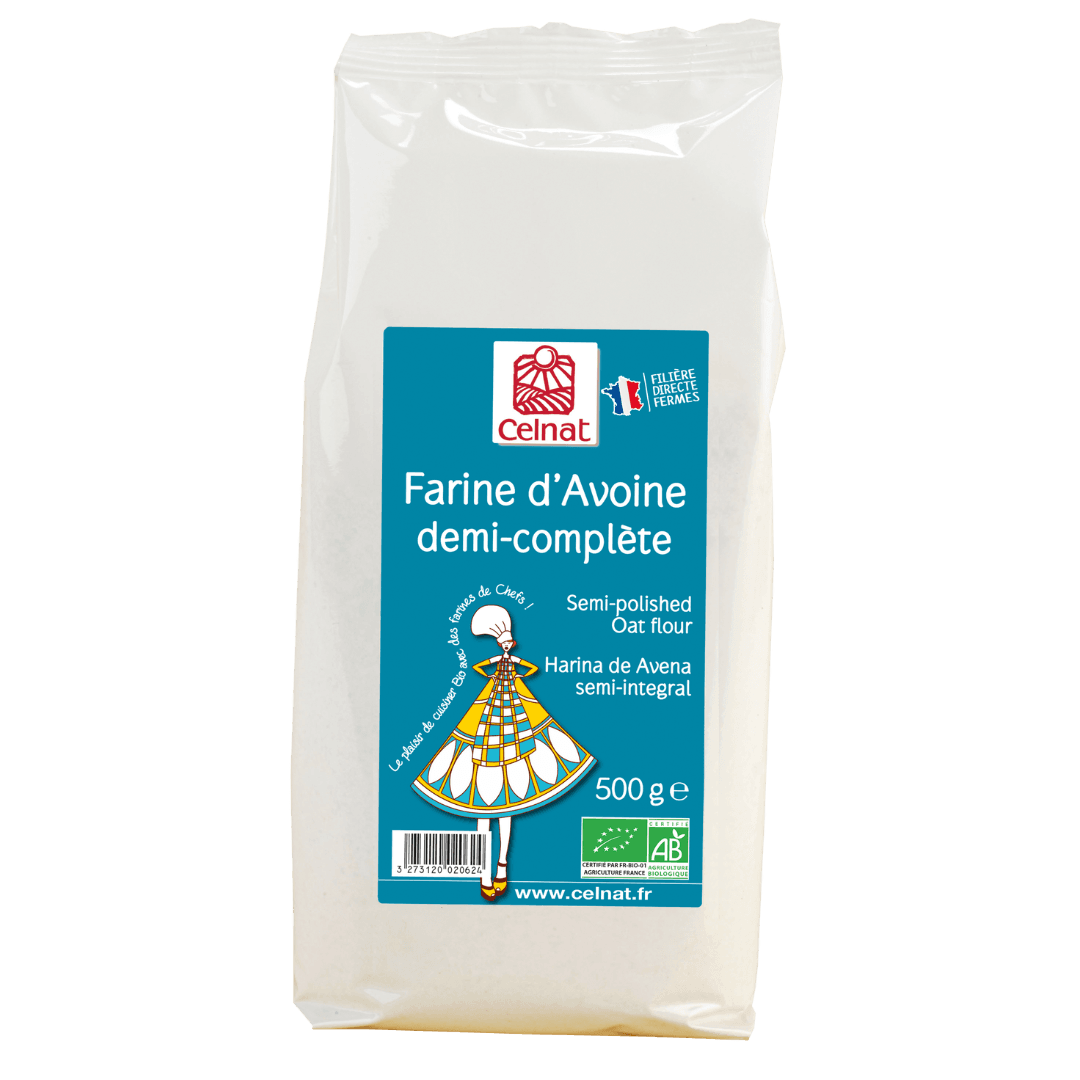 Semi-Whole Oat Flour