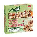 Barres Sesame Cranberries bio
