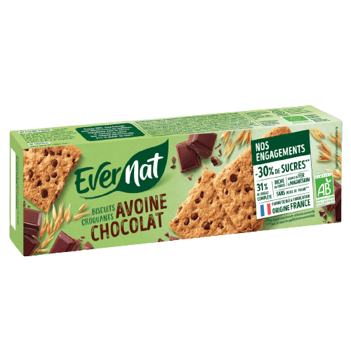 Havermout Chocolade Crunchies BIO