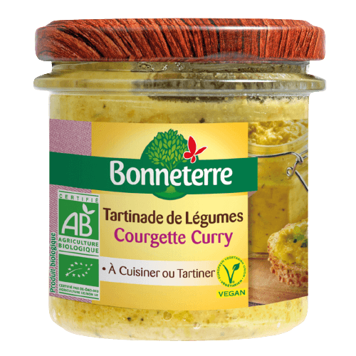 Tartinade Courgette Curry BIO