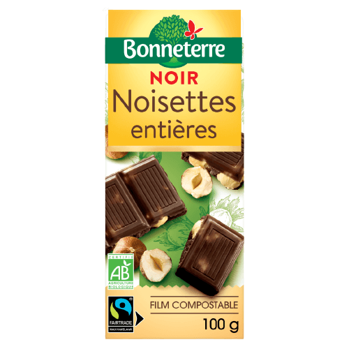 Dark Chocolate Whole Hazelnuts Organic