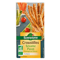 Gressins Croustillant Sésame Pavot BIO