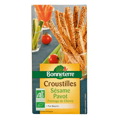 Gressins Croustillant Sésame Pavot BIO