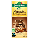 Chocolat Lait Amandes Sel Guérande BIO