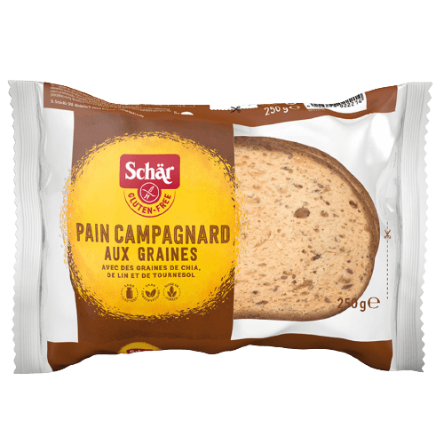 Pain Campagnard Graines Sans Gluten