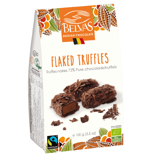 Cacao Omhulde Zwarte Truffels 0