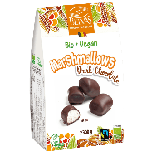 Dark Chocolate Coated Marshmallows Organic