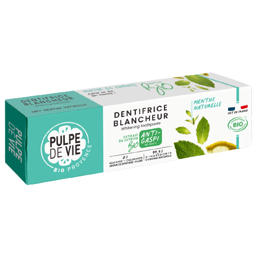 Dentifrice Blancheur Menthe & Citron