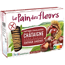 Knapperige Kastanjeknäckebröd bio