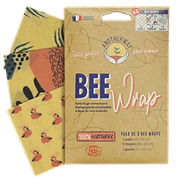 Tropisch Bee Wraps Set S-m-l BIO