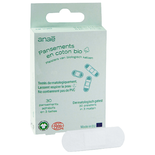 Boite Pansements Coton 3 Tailles BIO