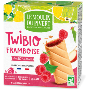 Twibio Fourré Framboise BIO