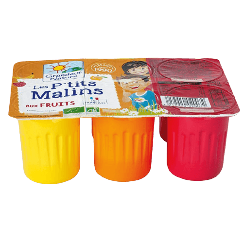 Les Ptits Malins Fromage Frais (6 pièces) (FR)