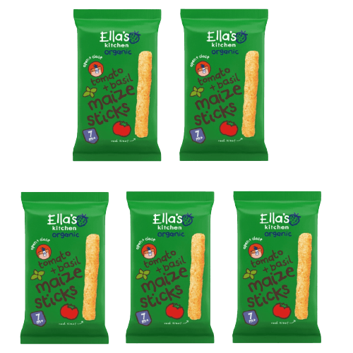 Corn Sticks Tomato Basil Set From 7 Months X5 BIO