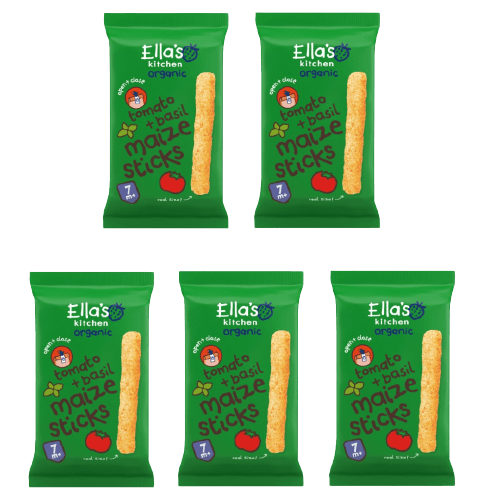 Corn Sticks Tomato Basil Set from 7 months x5 0