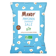 Gezouten Popcorn bio