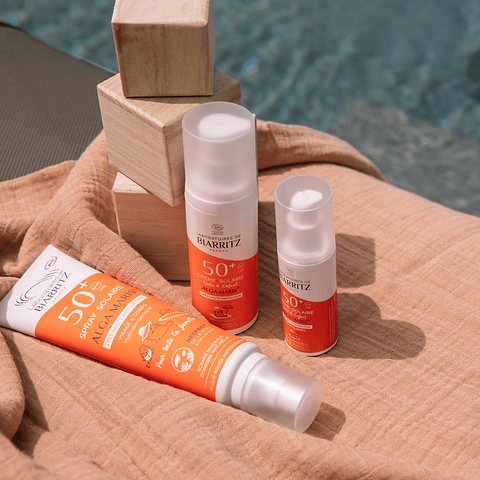 Lait solaire SPF50 visage et corps